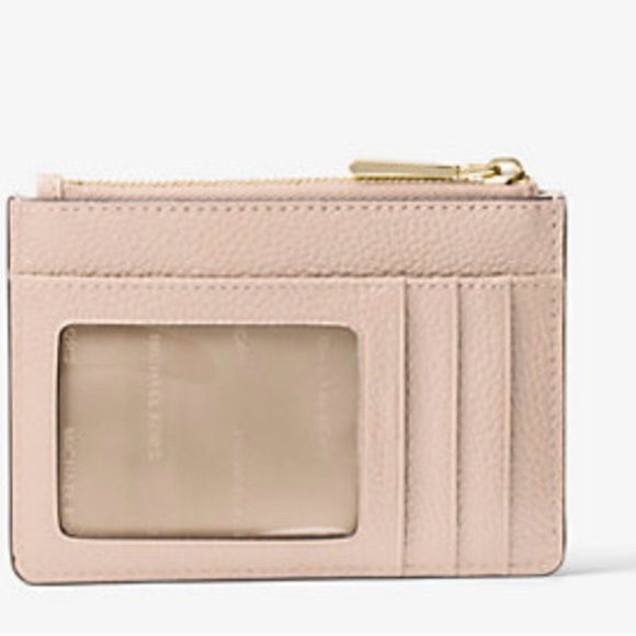 Michael Michael Kors Jet Set, Zip Top, Tan Wallet - Picture 11 of 14